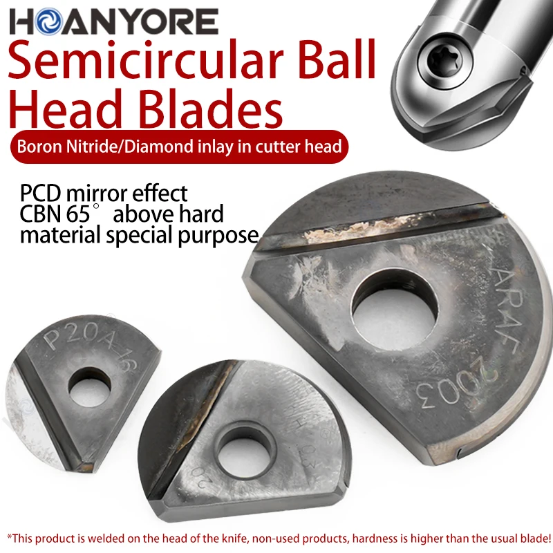 

Semicircular Ball Diamond Inserts BNM Carbide Ball Cutter CBN PCD Boron Carbide Tool for Metalworking And Machining