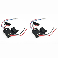 Electric Drill Trigger Switch with Dustproof Speed Control Push Button 7 2 24V Replacement Part for Power Tool Repair