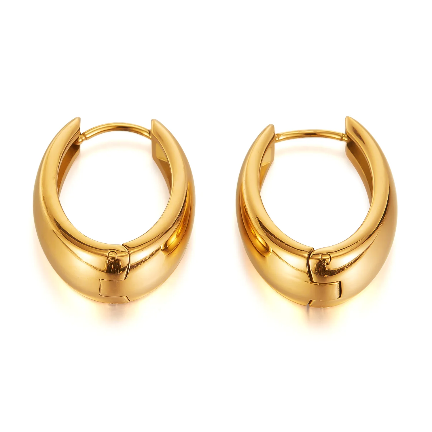 

INS Minimalist Geometric U-Shape Earrings – Titanium Steel Women’s Fashion Jewelry, Simple & Elegant Everyday Style
