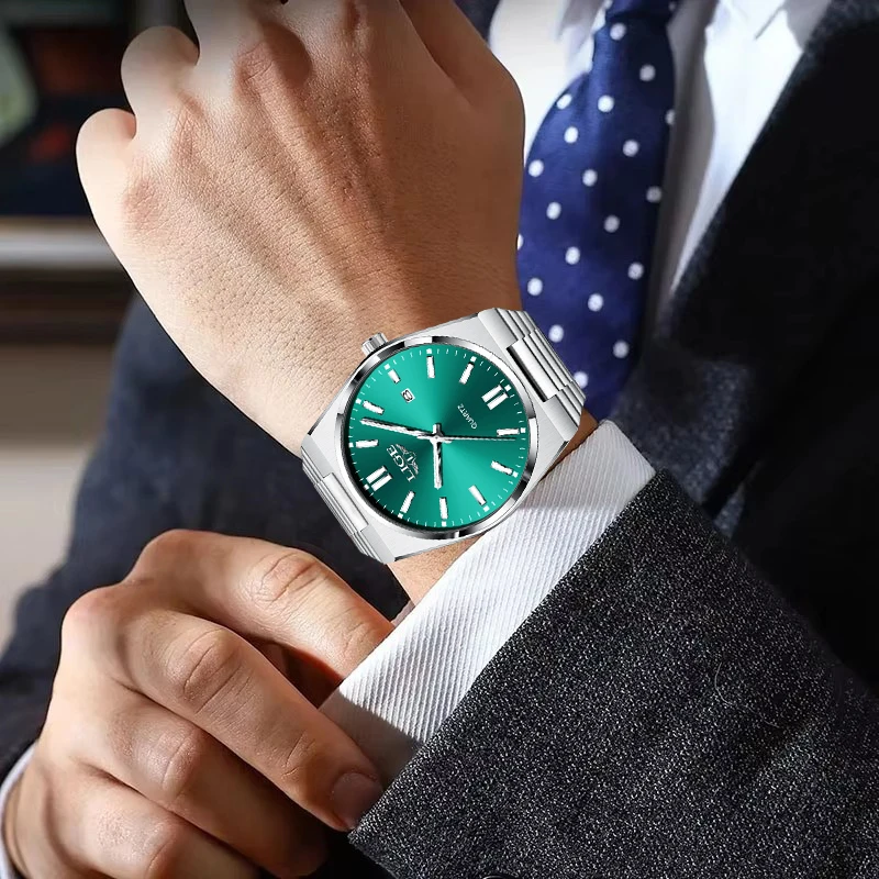 LIGE модные мужские часы для спорта на открытом воздухе водонепроницаемые часы мужские лучший бренд класса люкс светящиеся кварцевые наручные часы для мужчин Reloj Hombre