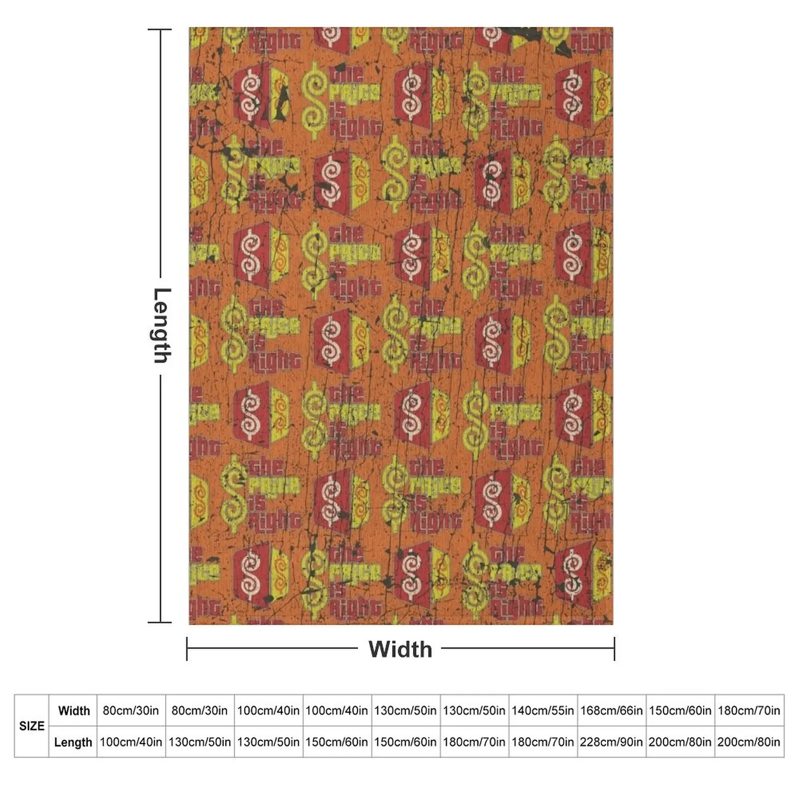 The Price Is Right 1956 Throw Blanket Fashion Sofas Quilt Moving Luxury Baby Decorative Throw Blankets