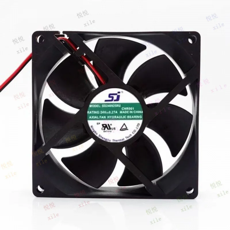 

L+ for SJ SD240925RU 9025 DC24V 0.27A 9CM 2-Wire Inverter Cooling Fan