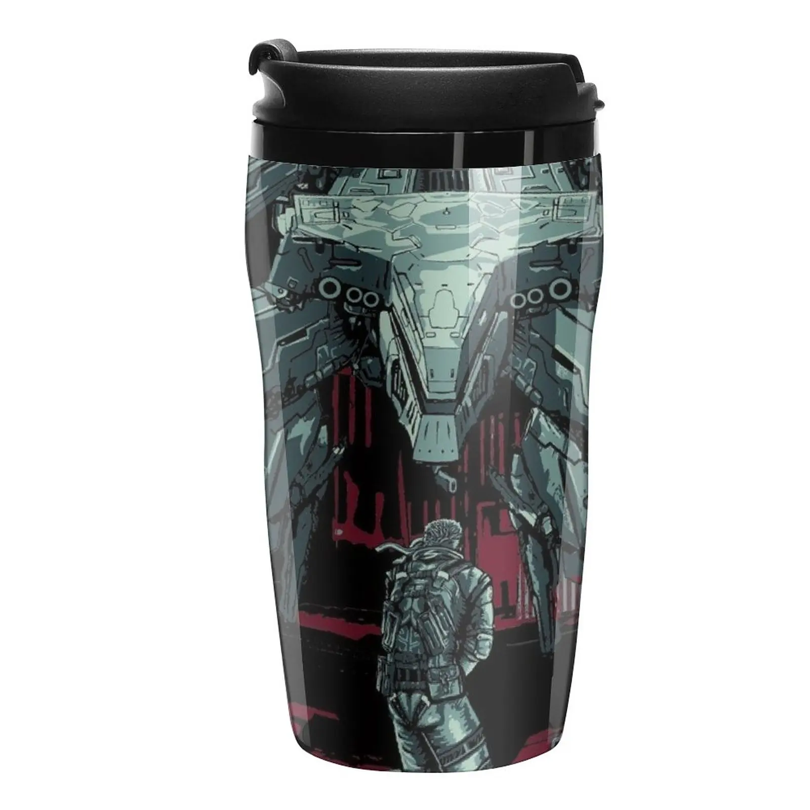 

New Metal Gear Solid Fan Art Travel Coffee Mug Coffee Glass Cup Latte Cup Coffee Accessory Luxury Coffee Cup