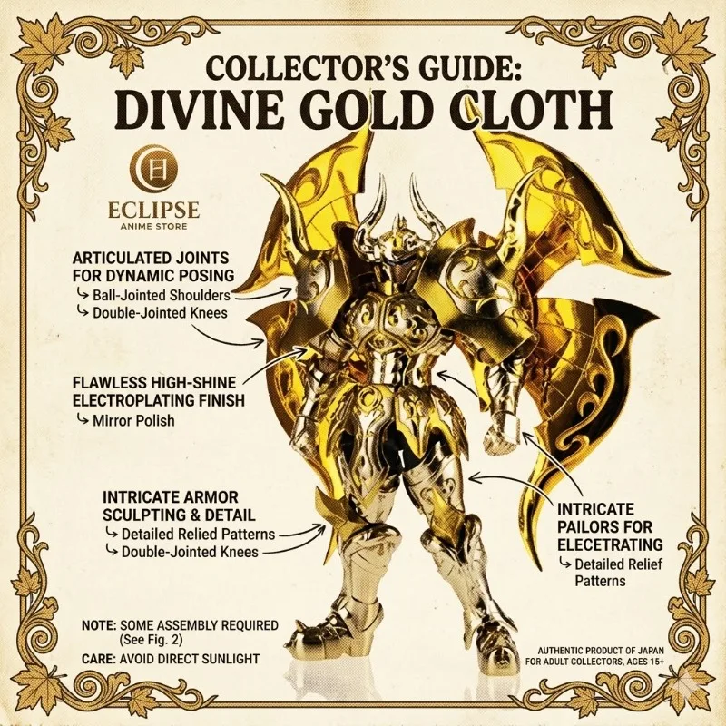 

【In Stock】 Saint Seiya CS Taurus Aldebaran God Cloth Soul of Gold Myth Cloth EX Diecast Metal Armor Action Figure Toy Gift