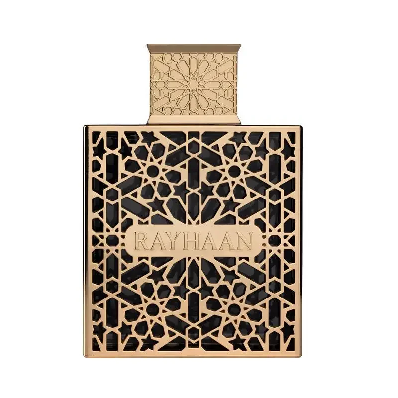 

Gold-Lattice Perfume Arabesque Eau De Parfum Opulent Oriental Woody Intricate Luxe High Quality Long-Lasting Fragrance Spray