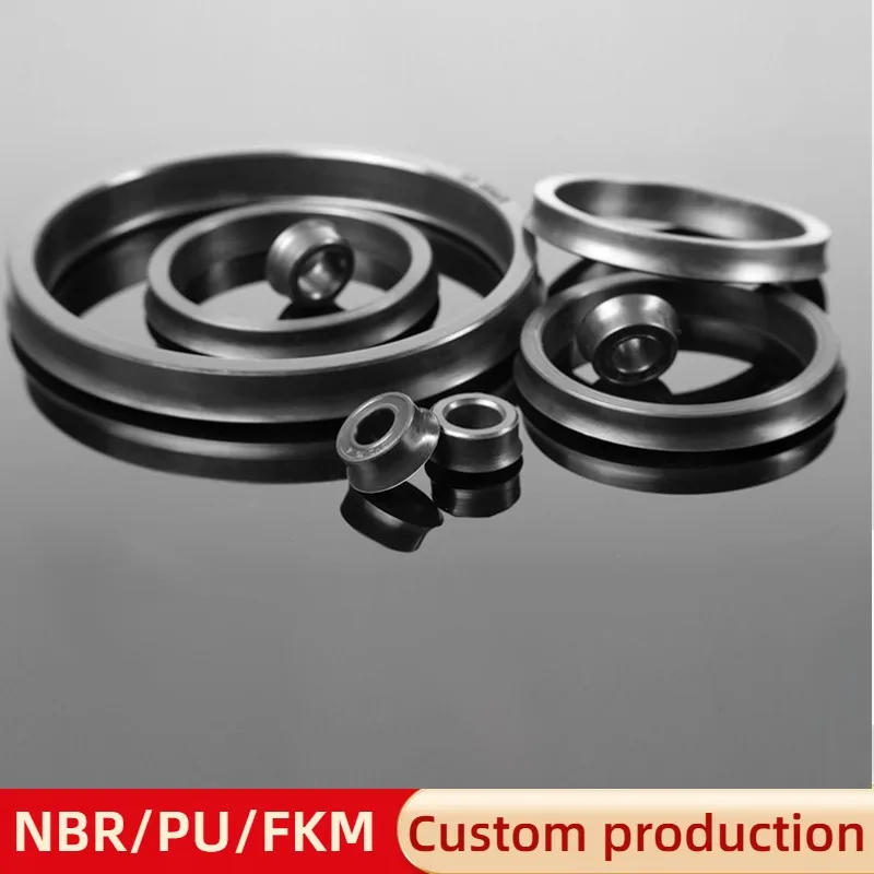 KVK cylinder Y-shaped sealing ring QYd-8/12/12A/14/14A/16/16A/18/18ANBR for gas sealing shaft  o ring kit  dichtungsringer
