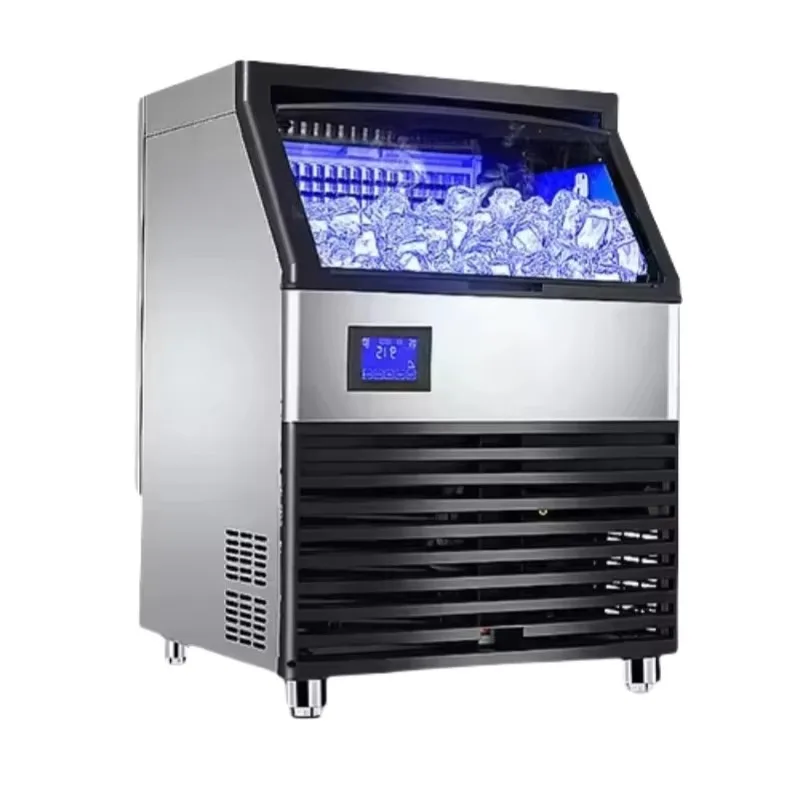 

Automatic 40kg Stainless Steel Ice Cube Maker Machine for Food & Beverage Industry Thawing Equipment