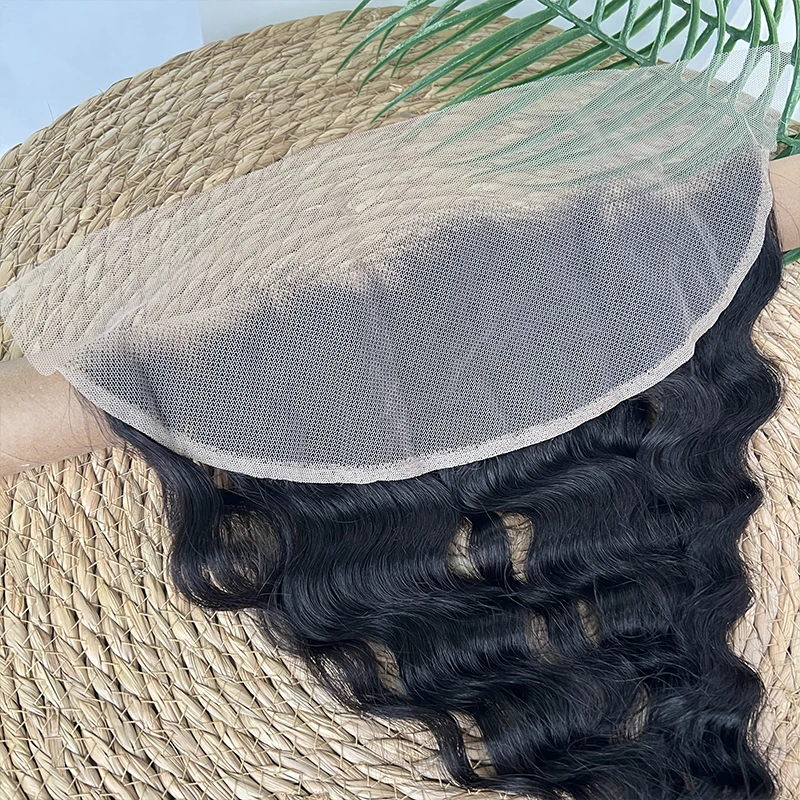 5x5 딥 웨이브 레이스 클로저, 보이지 않는 멜트 스킨 레이스, 리얼 투명 레이스 2x6 4x4 4x6 13x4 생모 100% 인모