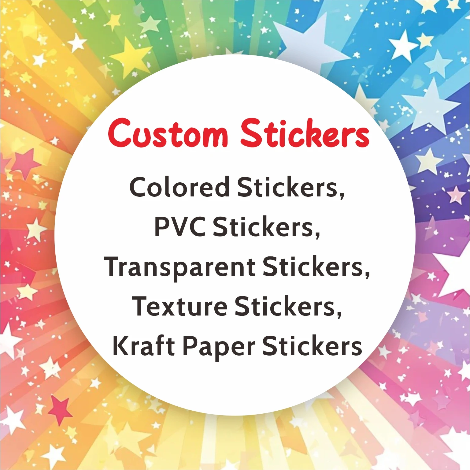 Waterproof sticker custom logo wedding birthday gift box sticker design custom size sticker