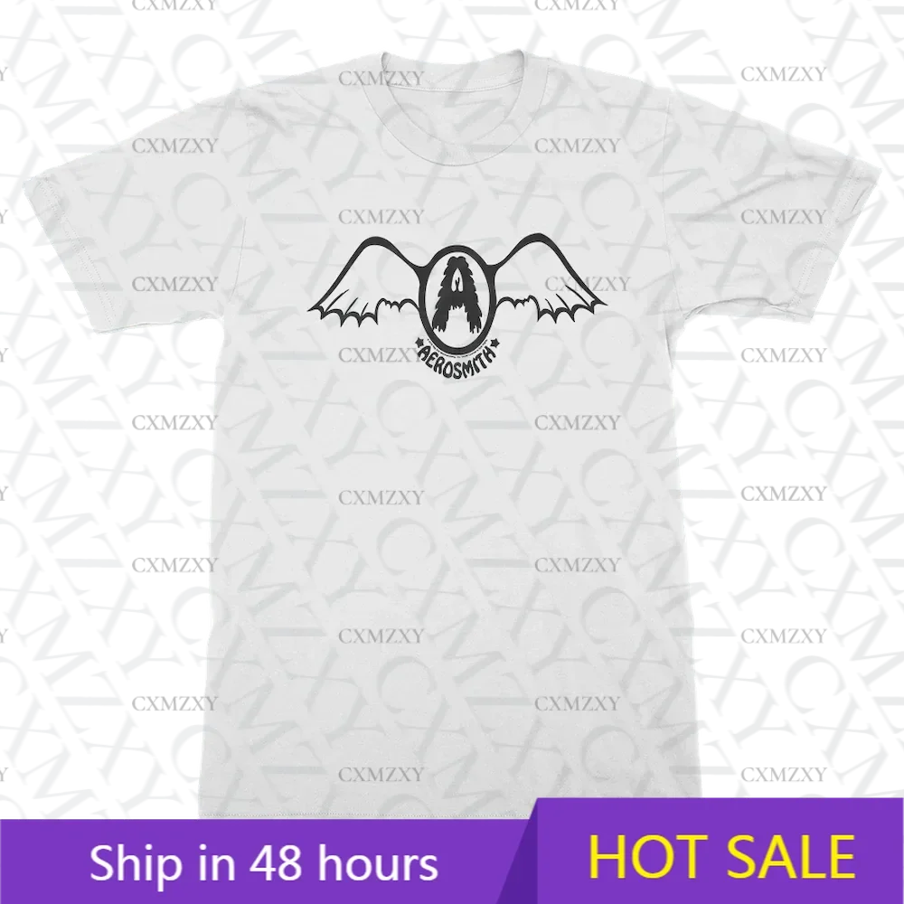 

Blue Man's TShirt Aerosmith Crewneck Short Sleeve 100% Cotton T Shirt Funny Top Quality Birthday Gifts