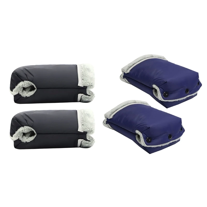 

Insulated Windproof Hand Covers for Pushchairs Winter Baby Stroller Hand Warmer Thickened Gloves Defend against Frosty