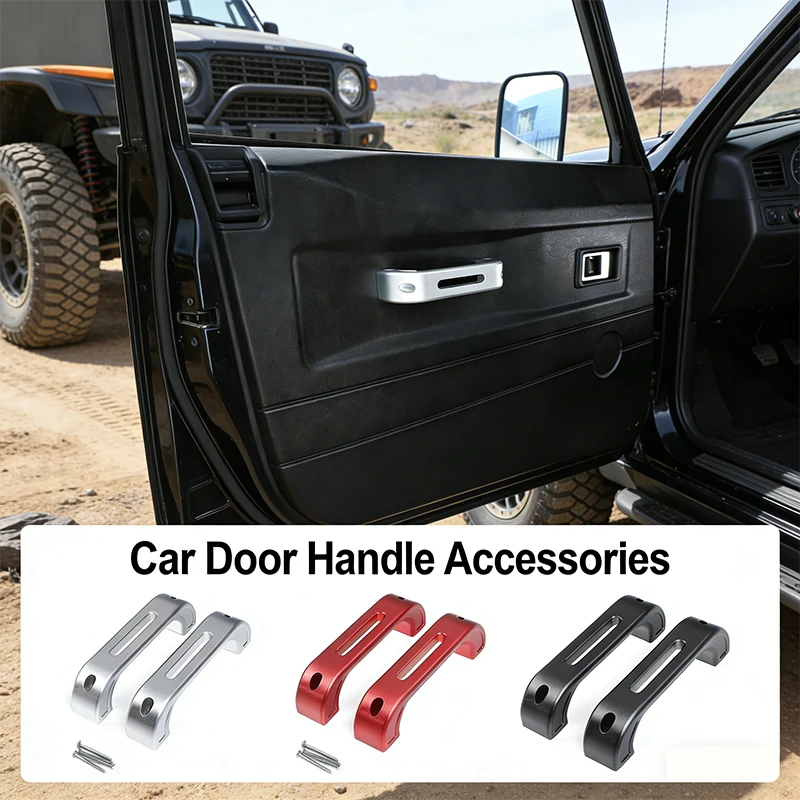 

Для Land Rover Defender 90 110 130 2004-2018 L315 L316: Аксессуары для внутренних дверных ручек, запасные части из алюминиевого сплава