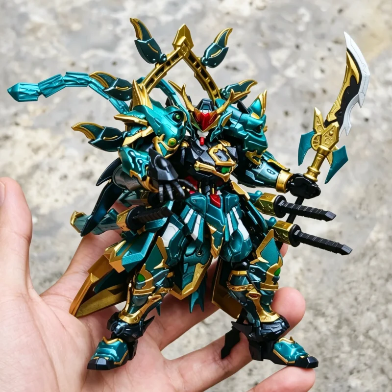 Sembo Block × Cangdao Source Spirit Chronicle Tianxing Grade Azure Dragon & White Tiger Pre-Painted Assembly Mecha Model Toy