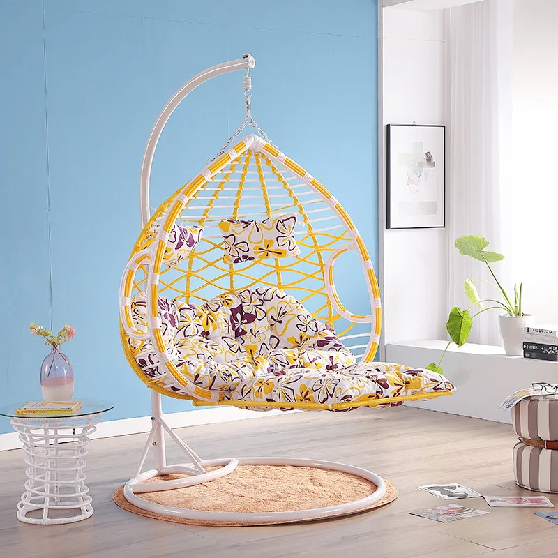 

Hanging chair, thick rattan hanging basket, indoor and outdoor double rattan chair, rocking , hammock, balcony swing chair,