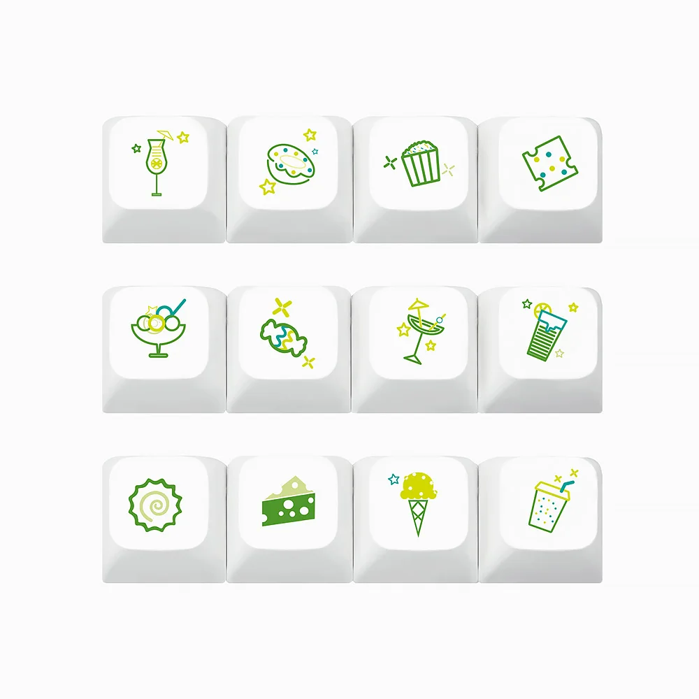 XDA Profile PBT Keycaps Mechanical Keyboard 1U 1X Ball caps Dye-Sub Gamer Keycaps Mx Switch Keyboard Keycap