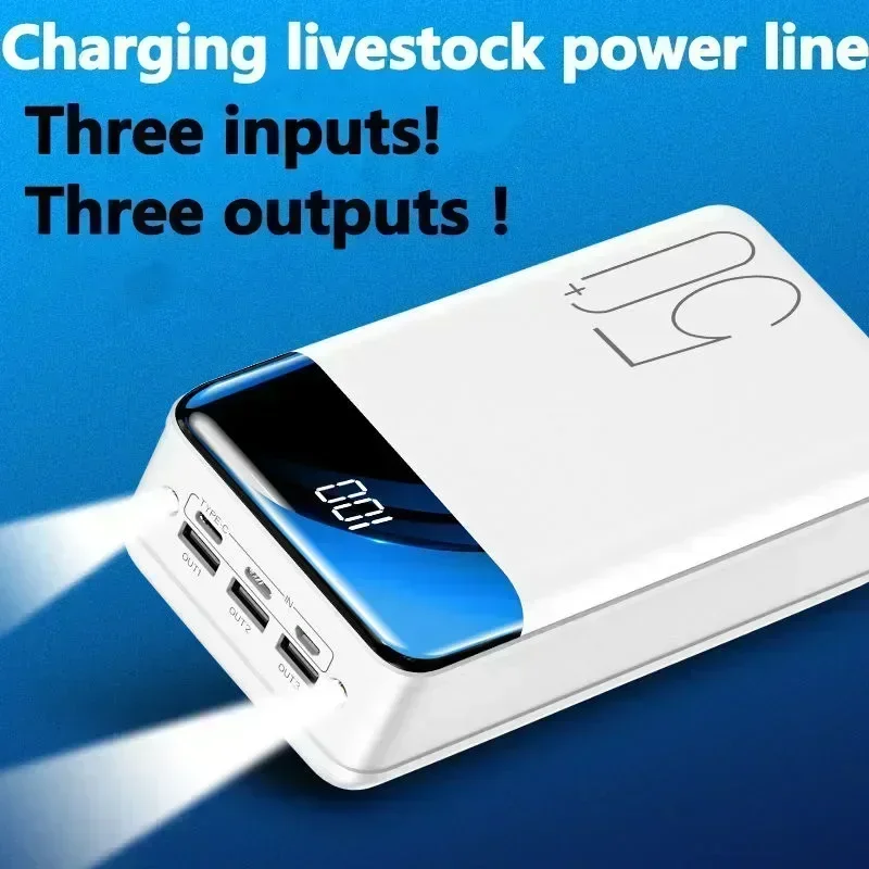 2025 new genuine fast charging 100000mah /98000mah power bank large capacity mobile power universal 5.2V1A fast charging