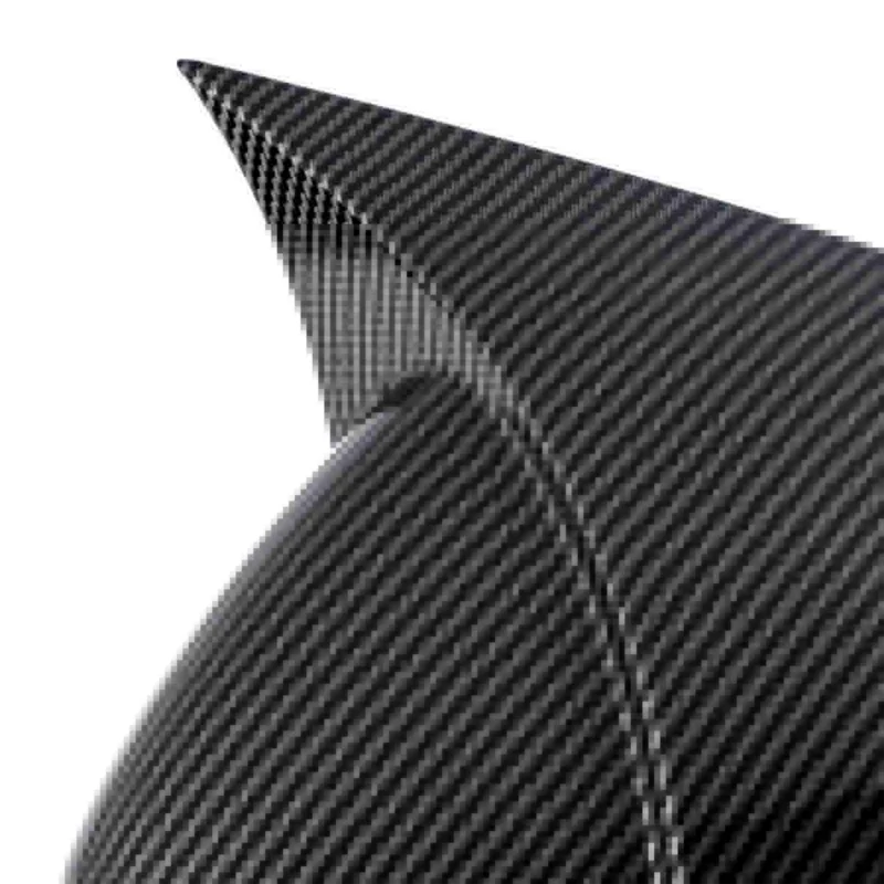 

TrendingFor Golf MK7 MK7.5 GTD R Rear View Mirror Cover Bullhorn Conversion Universal Bright Black