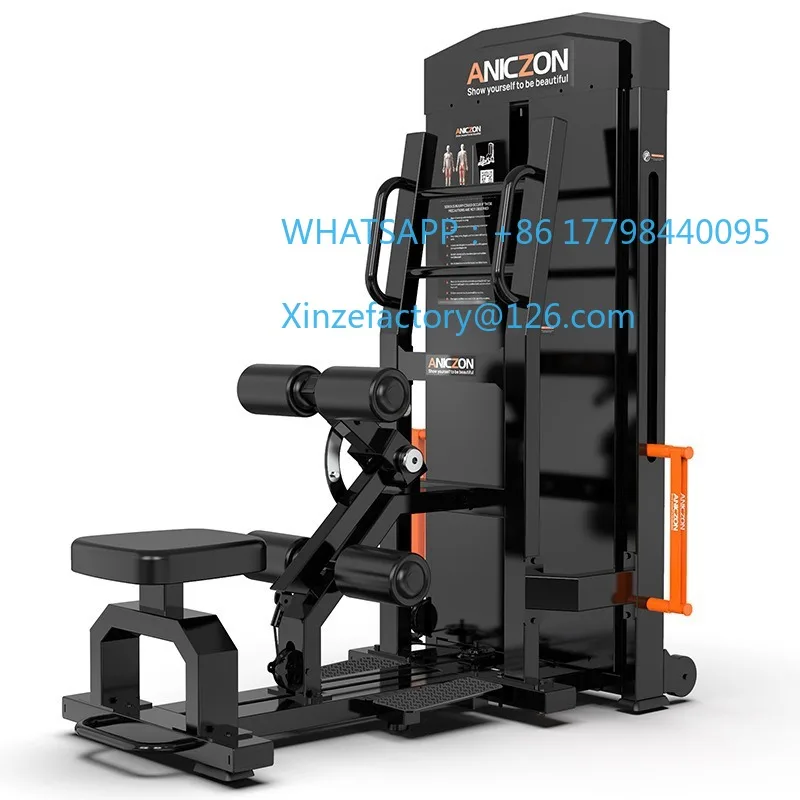 

Customizable Standing Calf Fitness Equipment Deadlift Butt Push Machine
