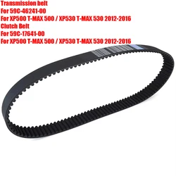 Drive Belt For Yamaha XP530 T-MAX 530 XP500 T-MAX 500 TMAX 2012 2013 2014 2015 2016 59C-46241-00 59C-17641-00 Transmission Belt