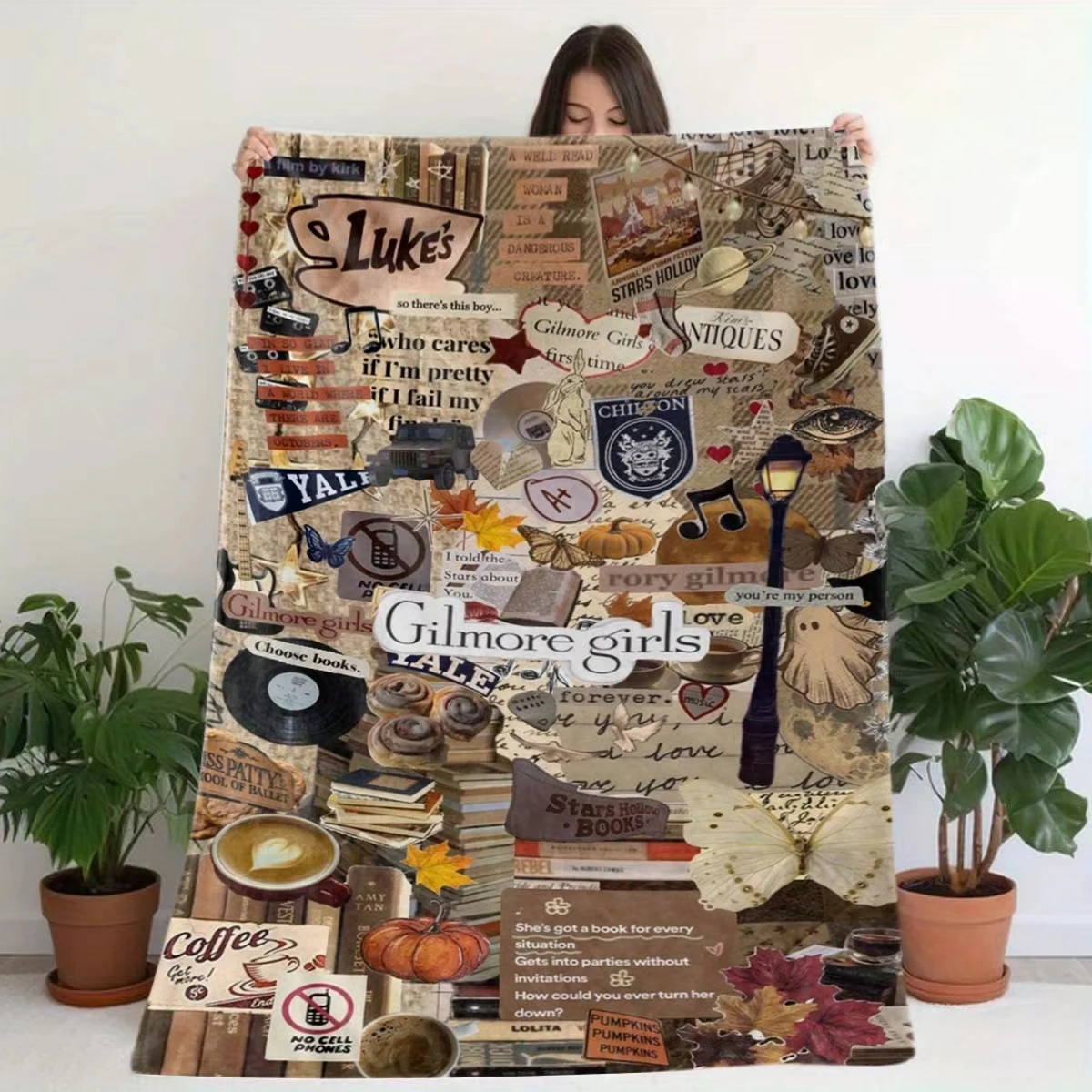 VIKAMA Coperta per cani da compagnia, morbida e confortevole coperta di flanella, biancheria da letto, divano, coperta da viaggio per ufficio, decorazione, regalo per gli amanti degli animali domestici