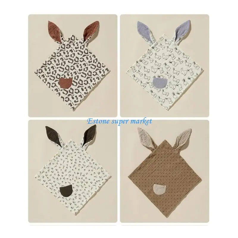 090b baby lovey cotton muslin newborn babies jacties rallows security cuddly soft lovie comfy loveys для мальчиков Фото №5