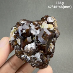 New! Natural Inner Mongolia Garnet mineral specimens + healing quartz crystals and stones rock gemstone