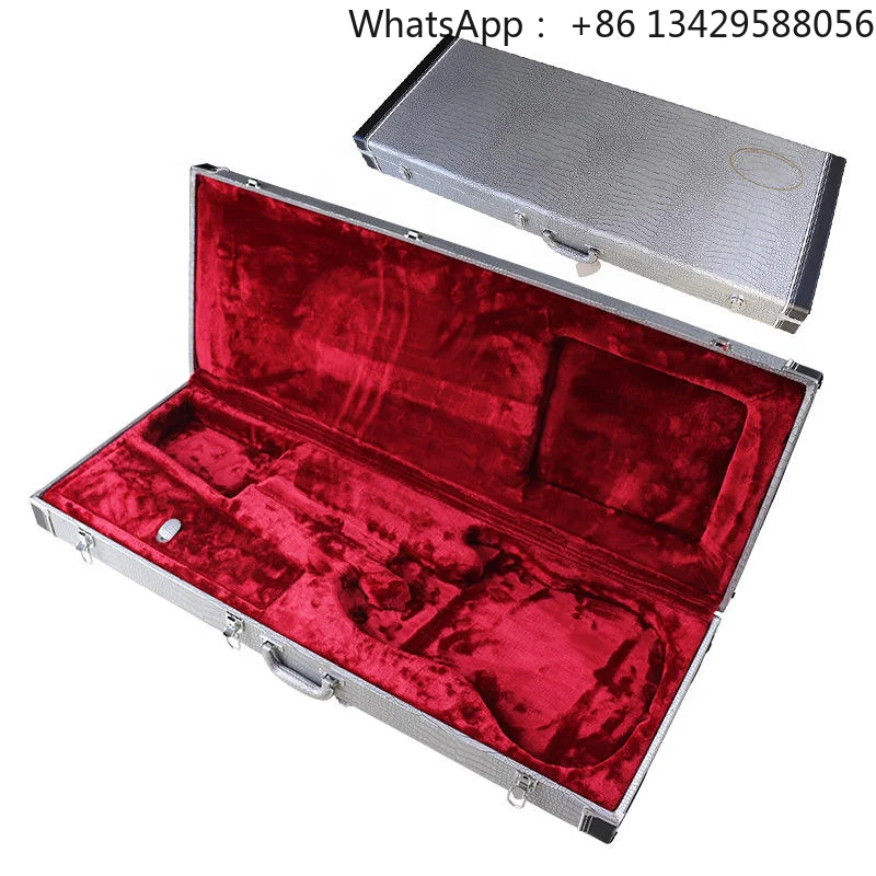 B-188 High Quality ST/TL Grey Electric Guitar Case with Fleece Lining for Players Stringed Instruments Parts & Accessories