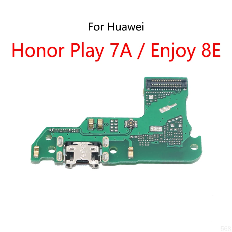 USB Charging Dock Port Connector Charge Board Flex Cable For Huawei Honor Play 7A / Enjoy 8E