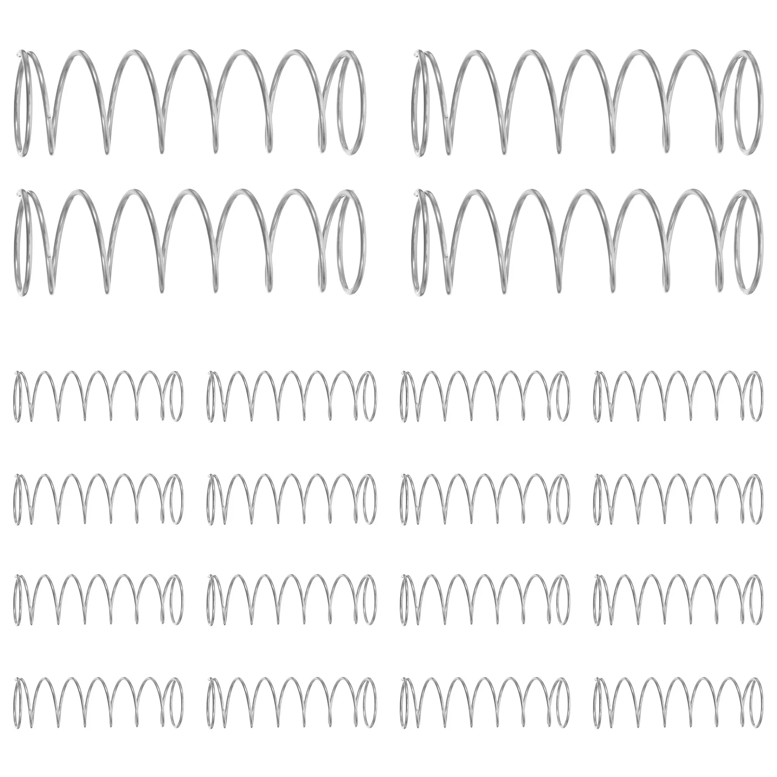 

20pcs Toilet Tank Parts 50Mm Stainless Steel Flush Button Spring Replacement High Performance Push Accessory For Bathroom Toilet