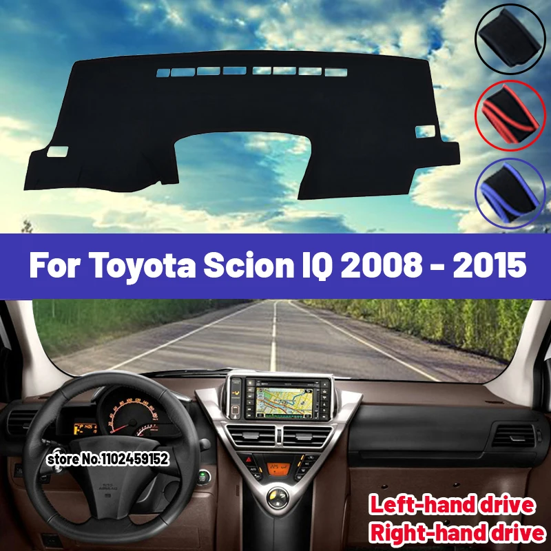 High Quality For Toyota Scion IQ 2008-2015 Car Dashboard Cover Mat Sun Shade Avoid Light Pad Carpets Anti-UV Interior 2012 2013