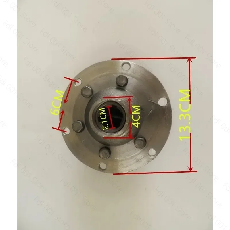 Wear‑Resistant Differential Assembly Chain Gear Set Replacement Spare Part for Electric Tricycle