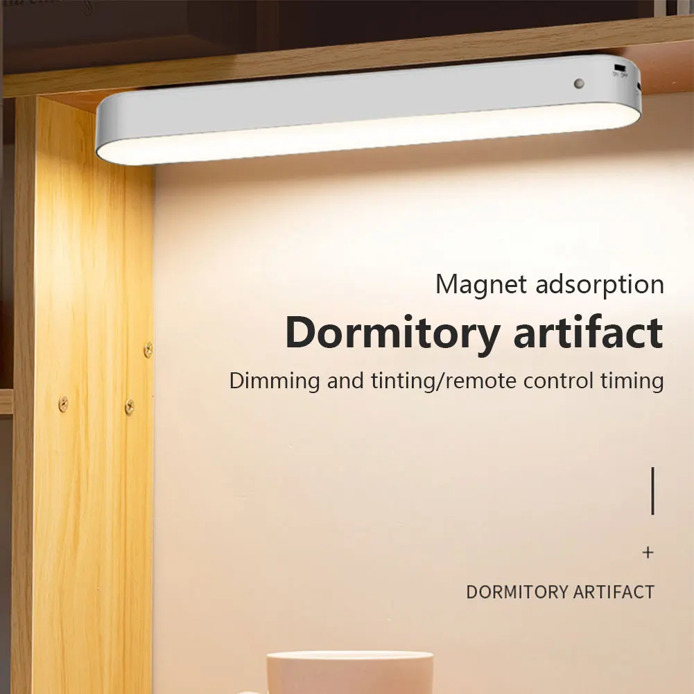 Lâmpada de parede LED Dimmable para quarto, luz de leitura de cabeceira, luminária telescópica dobrável, balancim moderno de estudo criativo 3 níveis