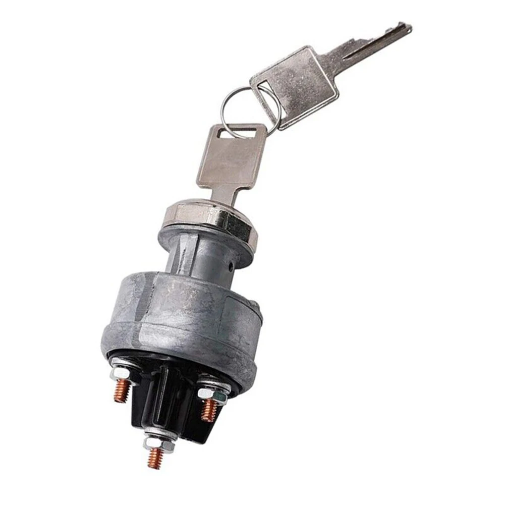 Silver/Black Ignition Switch Part Number 6665606 for Bobcat Loaders 320 453 553 643 743 753 863 Superior Quality