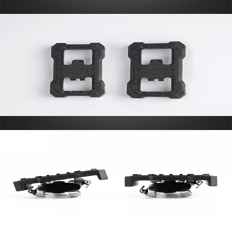 SM PD22 MTB Pedal Cleats Flat Adapter Self Locking Pedal Flat Plate Conversion Device Suitable For SPD M520 M540 M780