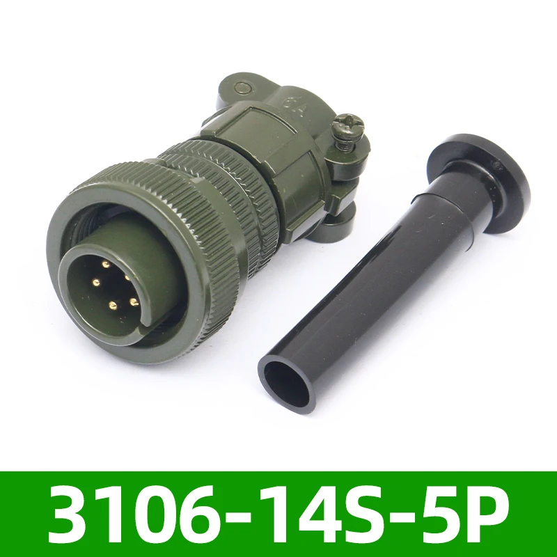 

Aviation plug socket 5015 American standard waterproof 5-core MS3106A14S-5S MS3102A14S-5P