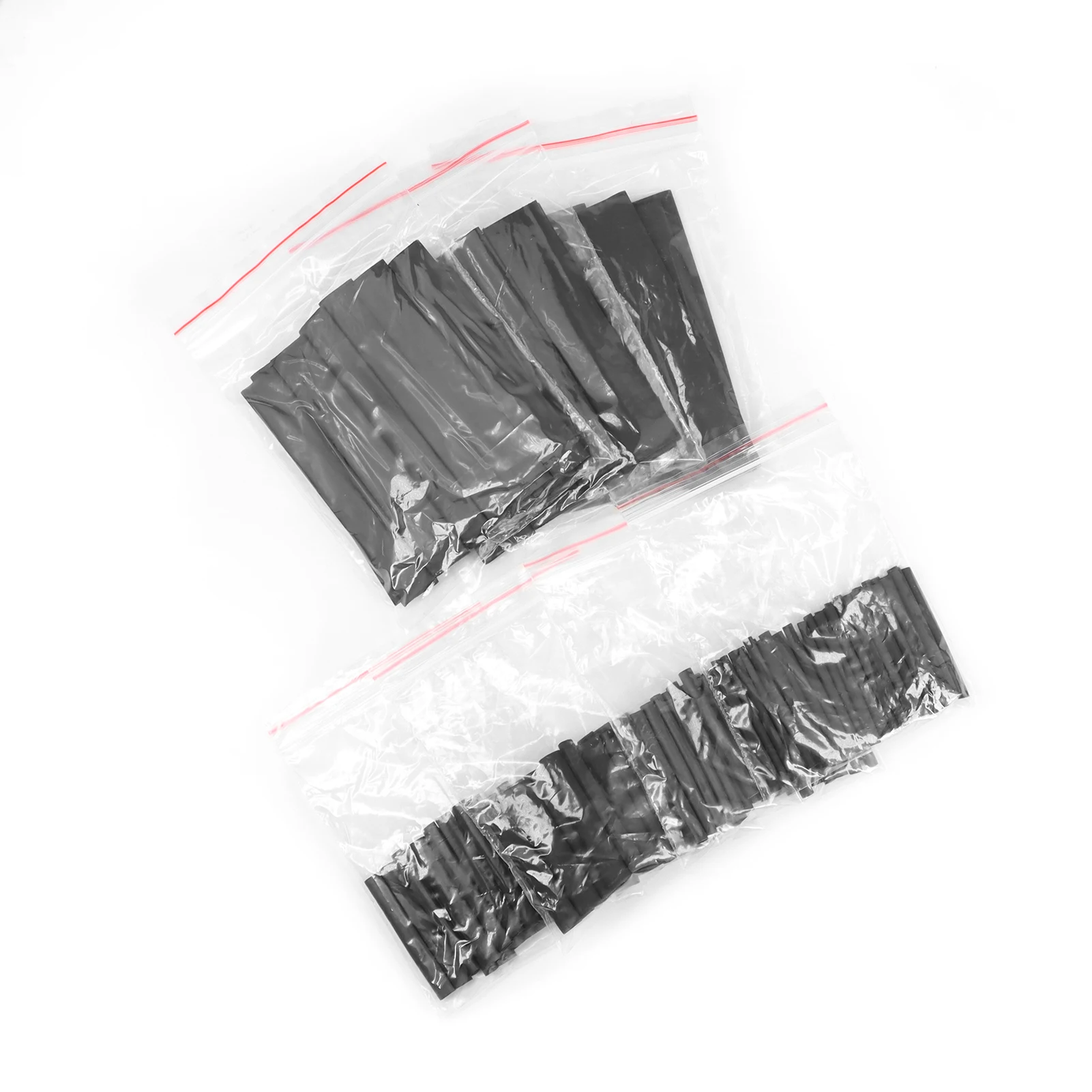 Baged Heat Shrink Tubing Kit 127/164/328/530pcs 2:1 Shrinkable Wire Shrinking Wrap Tubing Connect Cover Wire Protection Sleeving