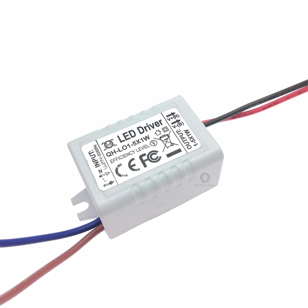 LED Driver 300mA 1W 3W 5W 10W 15W 20W 30W 36W High PF Constant Current 1-5x1W 6-10x1W 7-20x1W 20-36x1W For LED Bulb Transformers