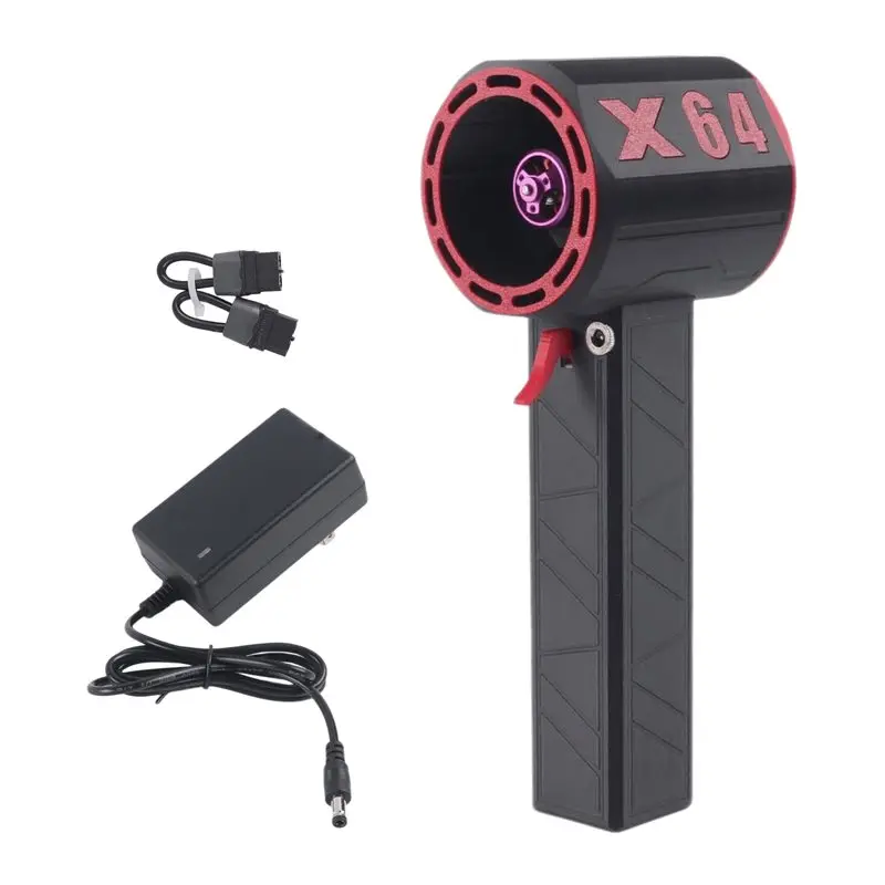 B25B X64 Turbofan Air Blower Upgrade High Power 64Mm Brushless Motor 11 Blades Turbo Fan Air Duster Stepless Speed US Plug B image 5