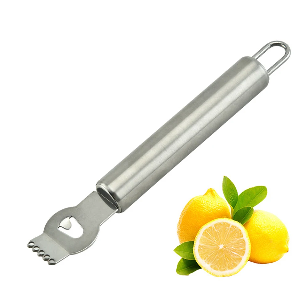 Grater Peeler Zester 1 Pcs 16.3cmx2.5cm Cocktails Kitchen Bar Accessories Silver Stainless Steel 100% Brand New