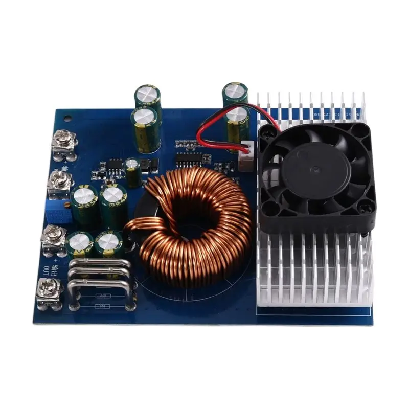B48A Adjustable For Buck Converter Stabilizer Power Supply Board 1000W 50A DC 25V-90V To DC 2.5V-50V Decrease Power Module
