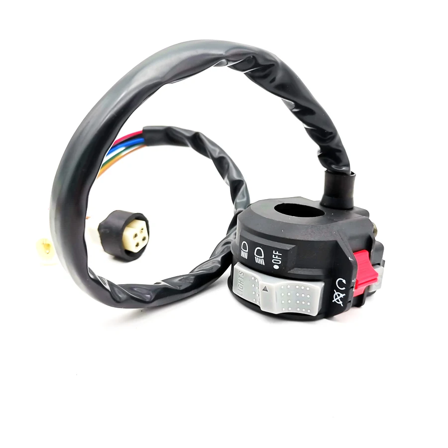 Motorcycle Handlebar Light Switch Hi/Low/On/Off for YAMAHA Moto 4 Warrior 350 YFM250 350