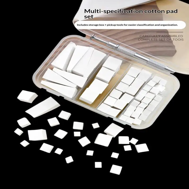 130 stuks nail art spons set gradiënt nagelborstels gel polish diy ontwerp nagel spons grijpen manicure benodigdheden gereedschap