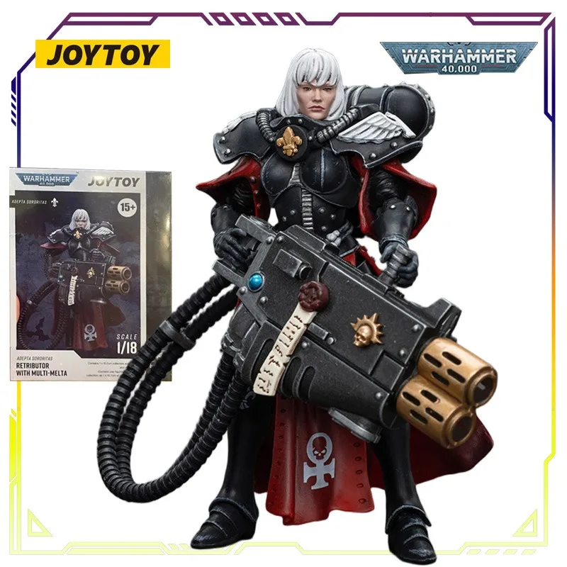 JOYTOY Original Warhammer 40K Series Imperial Mortal Army Nuns' Society Saints Action Figure ของเล่นชุดของขวัญสําหรับชาย