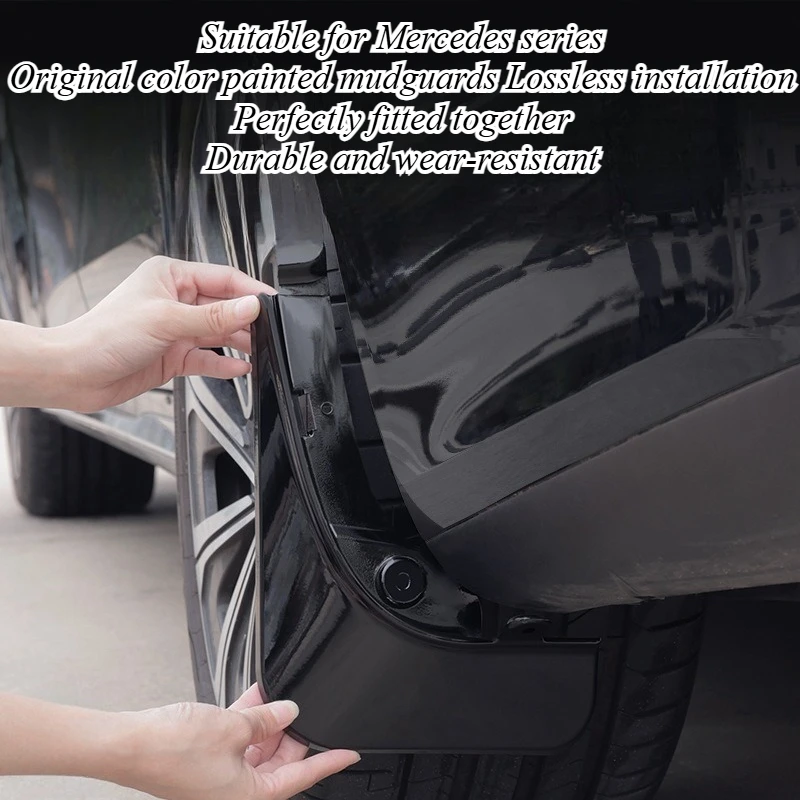 For Mercedes Benz E-Class E300L New C-Class GLC300L C260L Mud Flaps Car Accessories Fender Mudguard Protection Universal Fit