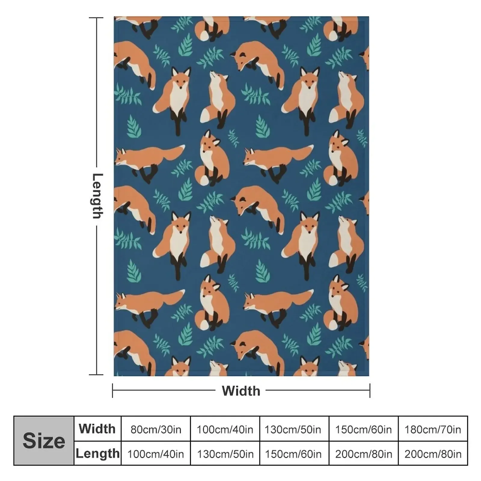 Fox style Throw Blanket cosplay anime Decorative Throw Beautifuls Stuffeds Blankets