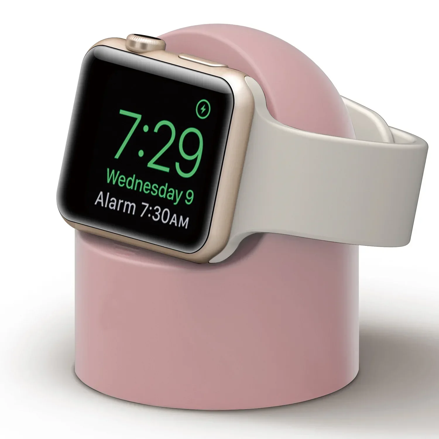 Für Apple Watch Serie 11 10 9 8 7 6 5 SE Ultra 3 2 1 Ladegerät Dock Station Silikon Halterung Iwatch Kabel Halter Ladegerät Stehen