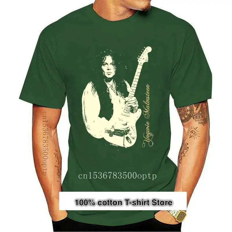 Camisetas divertidas de Yngwie Malmsteen para hombre, ropa de moda Regular, nuevas