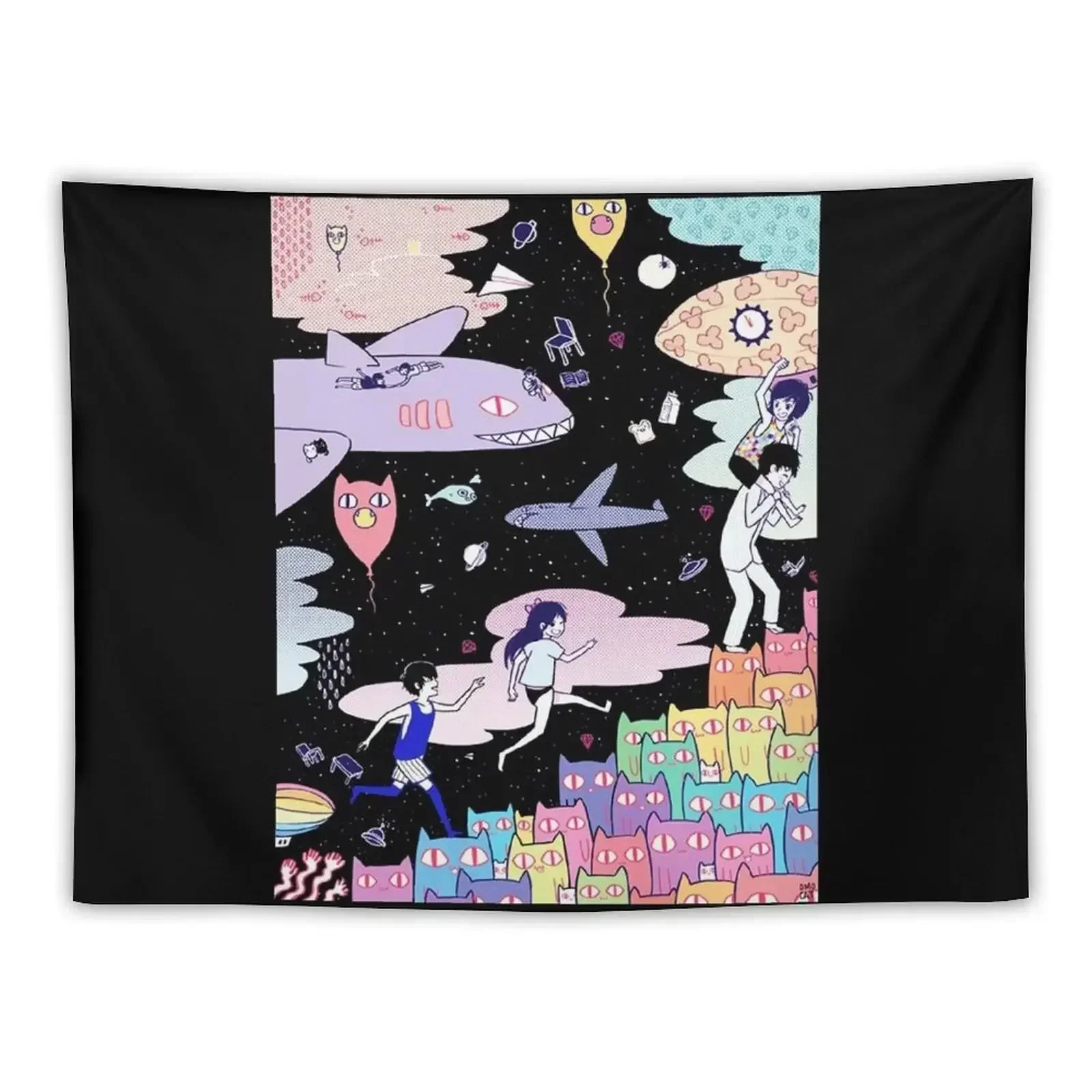 

omori Tshirt - omori fanart game sticker sticker poster Tapestry Nordic Home Decor Bedrooms Decorations Tapestry