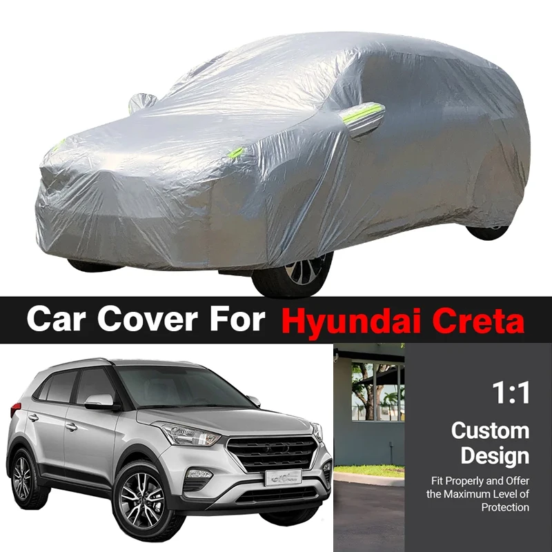 

Outdoor Car Cover Anti-UV Sun Shade Rain Snow Protection SUV Cover Dustproof For Hyundai ix25 Creta Cantus