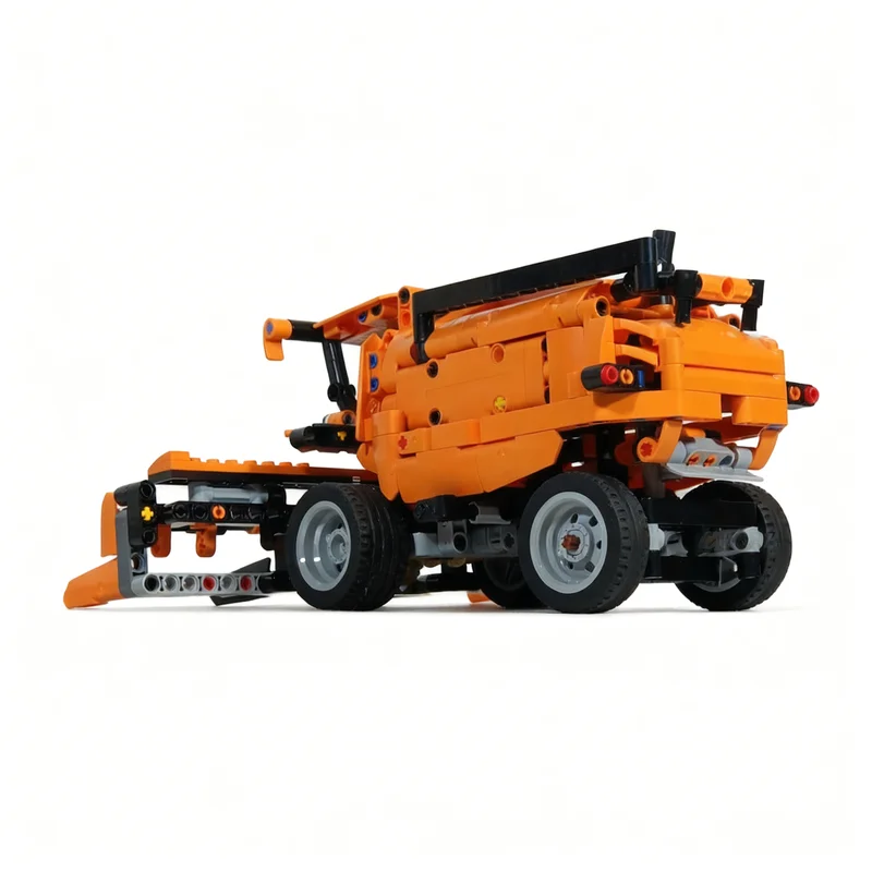 556pcs MOC Model B Drum Harvester Technical Building Blocks Construction Toy DIY Christmas Gifts Education Creative Idea